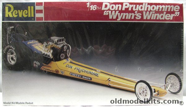 Revell 1/16 Don Prudhomme's 'Wynn's Winder' AA/FD Fuel Dragster, 7476 plastic model kit